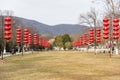 The lawn in Plum Blossom Hill