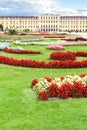 Lawn of Schloss Schonbrunn palace, Vienna