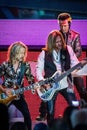 Lawrence Gowan, Ricky Phillips & Tommy Shaw of STYX performing at California Concert