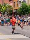 Tic and Tac New York Breakdancers Busker Festival Royalty Free Stock Photo