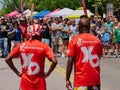 Tic and Tac New York Breakdancers Busker Festival Royalty Free Stock Photo