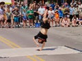 Tic and Tac New York Breakdancers Busker Festival Royalty Free Stock Photo