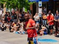 Tic and Tac New York Breakdancers Busker Festival Royalty Free Stock Photo