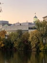 Lawrence University in Appleton, Wisconsin fall view