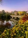 Lawrence University in Appleton, Wisconsin fall view