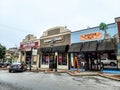 Lawrenceville GA The United State - Oct 26 2020 : Shops and Buildings view