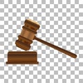 Lawyer gavel law firm icons