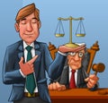 Lawyer and judge