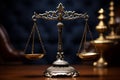 Lawyer judge verdict balance concept court legal justice symbol law Royalty Free Stock Photo