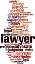 Lawyer word cloud