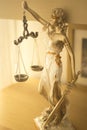 Lawyers legal justice statue Royalty Free Stock Photo