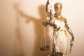 Lawyers legal justice statue Royalty Free Stock Photo