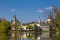 Schlosspark Laxenburg Franzensburg Castle Royalty Free Stock Photo