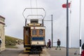 Laxey, Isle of Man, June 15, 2019. The Snaefell Mountain Railway is an electric mountain railway on the Isle of Man