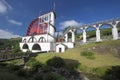 Laxey Waterwheel Royalty Free Stock Photo