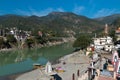 Laxman Jhula bridge over Ganges river