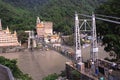 Laxman Jhula, Rishikesh, Uttaranchal, India Royalty Free Stock Photo