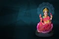 Laxmi Poojan lord laxmi statue, Indian Festival Diwali Laxmi Pooja