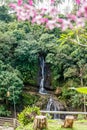 Layana waterfall in Ubud. Bali, Indonesia. Royalty Free Stock Photo