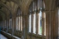 Laycock Abbey Corridor Royalty Free Stock Photo