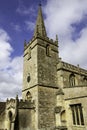 LAYCOCK, UNITED KINGDOM - Aug 10, 2015: The beautiful church of St Cyriac\'s on Laycock Royalty Free Stock Photo