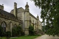 LAYCOCK, UNITED KINGDOM - Aug 10, 2015: The beautiful house of Laycock Abbey Royalty Free Stock Photo