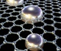 layer of graphene film was formed at the interface between gallium and the substrate