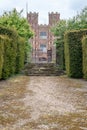 Layer Marney Tower from the gardens Royalty Free Stock Photo