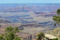 Layered Bands of Red Rock, Grand Canyon National Park, Arizona, USA Royalty Free Stock Photo