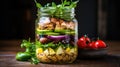 layered butter lettuce salad