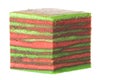 Layered Cake Isolated