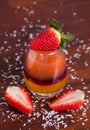 Layered fruit drink