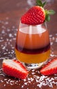 Layered fruit drink