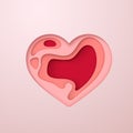 Layered heart icon.