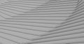 Abstract background with white geometric shapes. 3d rendering illustration. Royalty Free Stock Photo