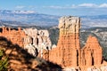 Layered hoodos at Bryce Canyon National Park Royalty Free Stock Photo