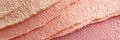 Layered Human Skin Texture in Macro View With Clean Abstract Gradient Allowing for Additional Text in the Right Zone Royalty Free Stock Photo