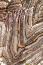 Layered limestone