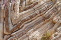 Layered limestone