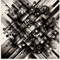 Layered Photogram Combine multiple shadow elements either throug