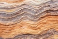 layered sandstone wall texture Royalty Free Stock Photo