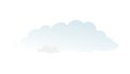 Layered Sky Clouds - Atmospheric Background Element, vector design Generative AI Royalty Free Stock Photo