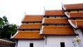 Layering of Temple roof