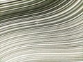 A close-up view of a large stack of paper sheets. Royalty Free Stock Photo