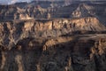 Layers of the Fish River Canyon, Namibia.