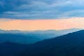 Layers of high mountain Royalty Free Stock Photo