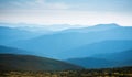 Layers of mountain Royalty Free Stock Photo