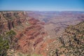 Layers of Sedimentary Rock in the Grand Canyon Royalty Free Stock Photo