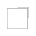 Layers sign icon. Element of cyber security for mobile concept and web apps icon. Thin line icon for website design and