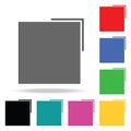 Layers sign icon. Elements in multi colored icons for mobile concept and web apps. Icons for website design and development, app d